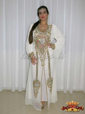 גלביה-לחינה-לבן-וזהב